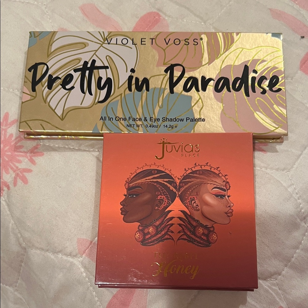 Juvia's Place The Nubian Honey Eyeshadow Palette - Orange, Gold, Brown